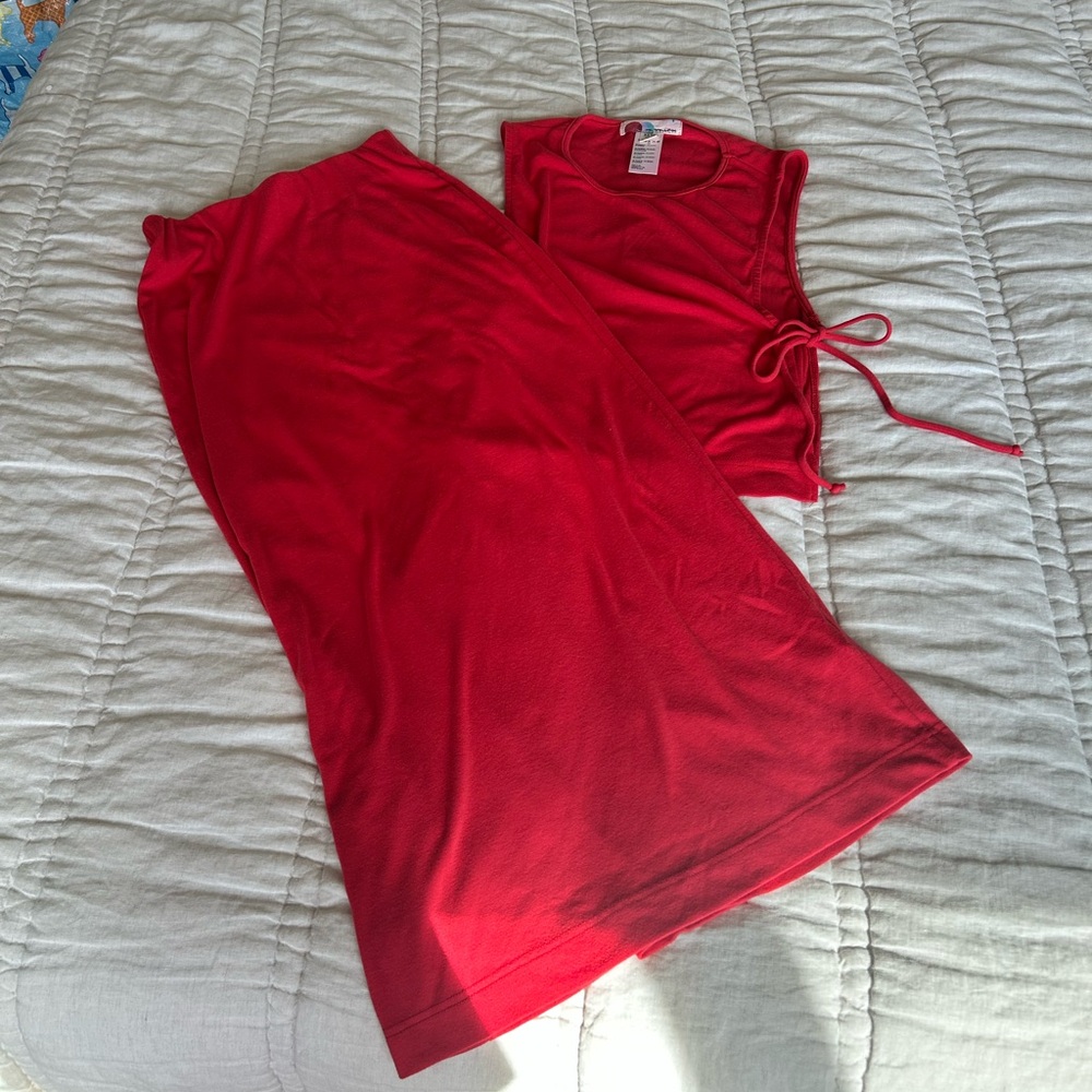 Free People Beach Sinead Maxi Skirt and Top Set
